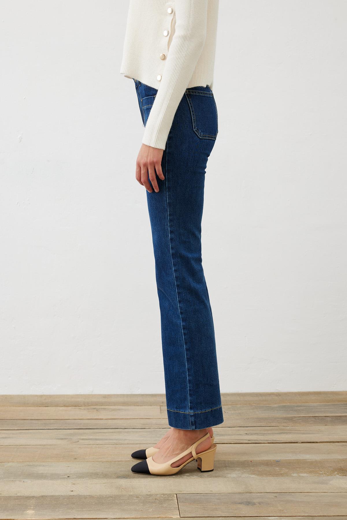 PREMIUM SELECTION KOT PANTOLON LACİVERT