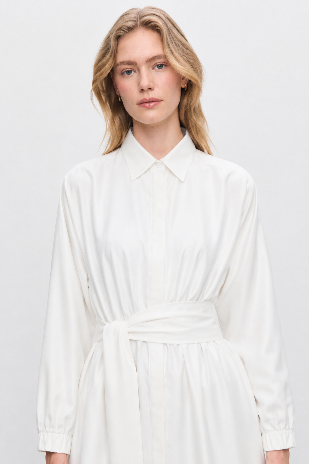 STILA COTTON DRESS WHITE