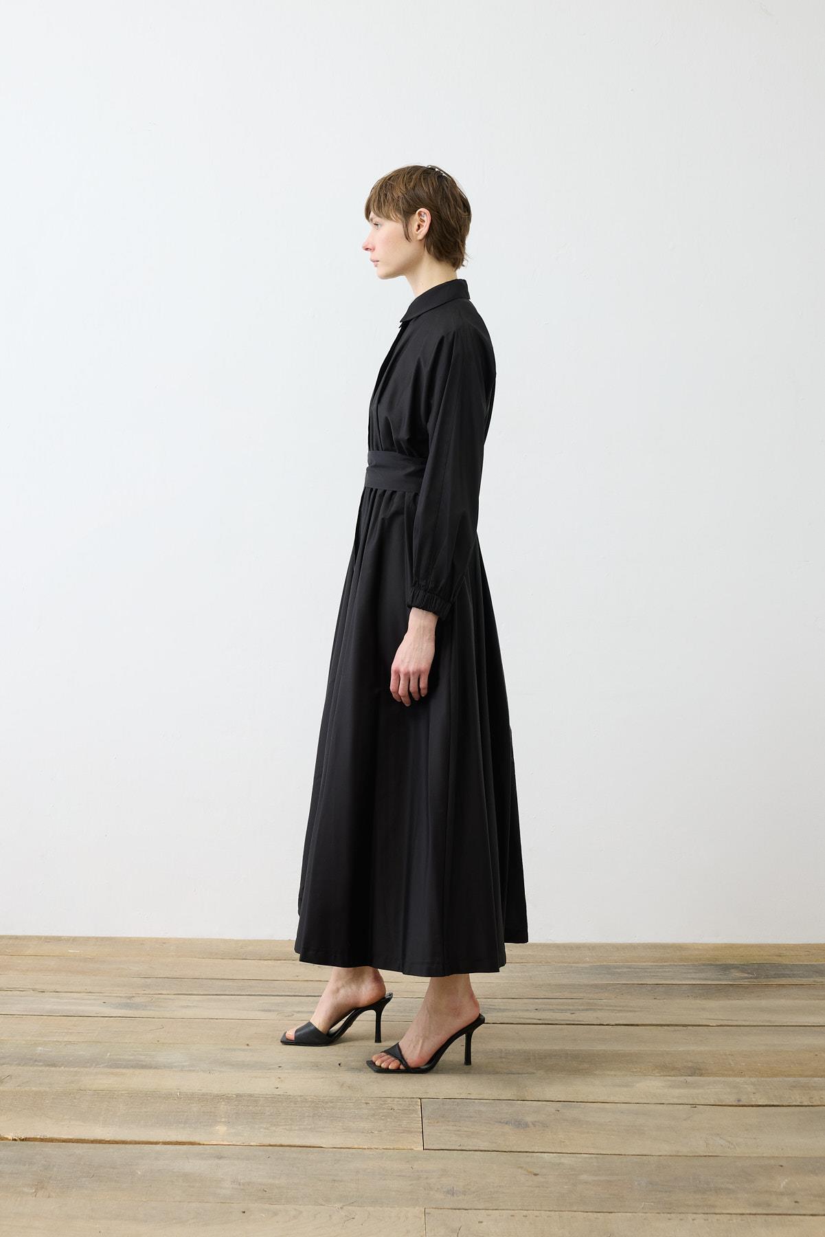 STİLA KOTON ELBİSE SİYAH