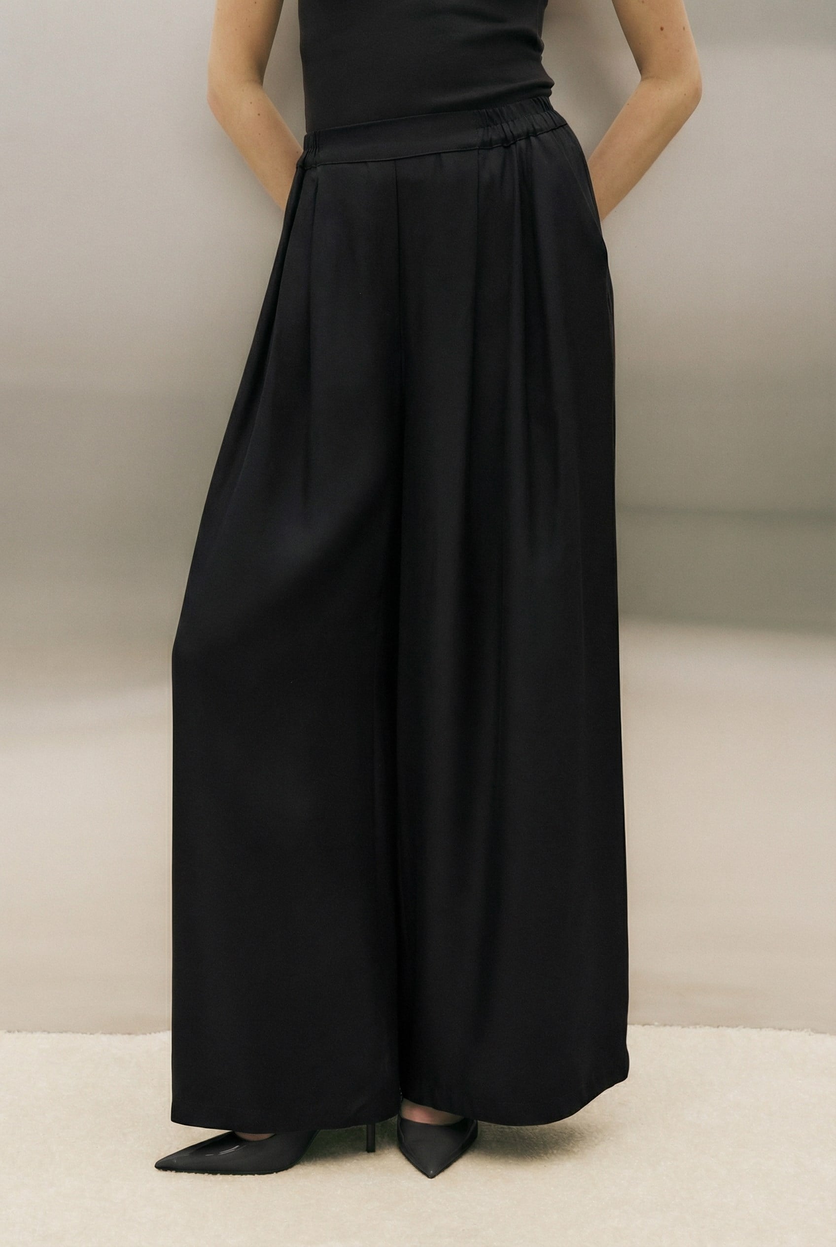 TORİNO TENSEL PANTOLON SİYAH