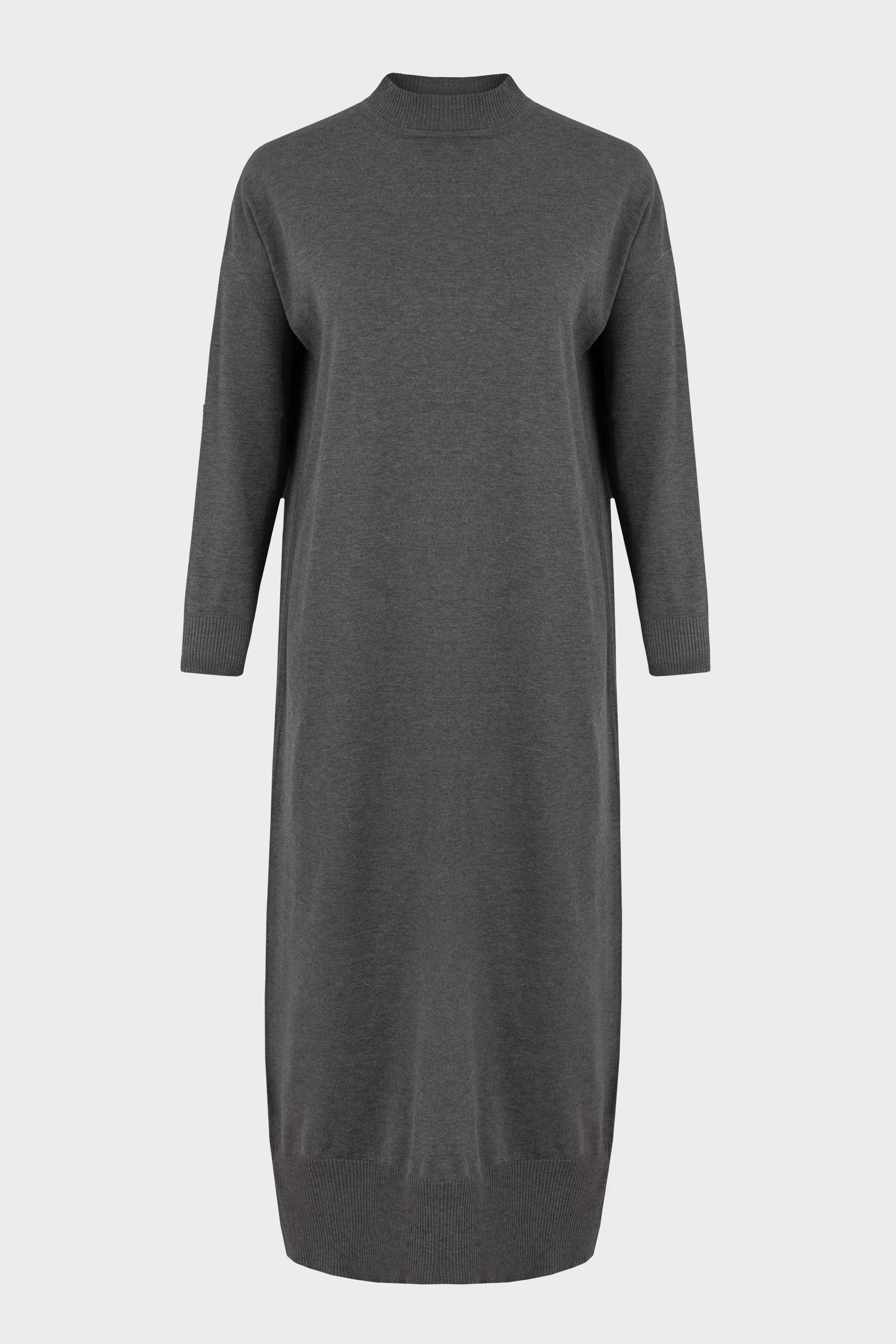 VOLETA KNIT DRESS GRAY