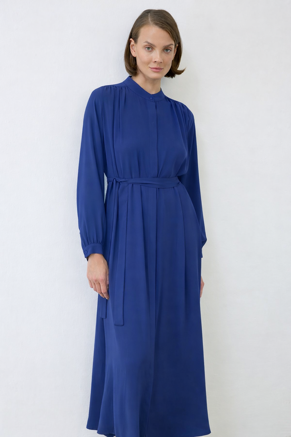 YAZ ELBİSE İNDİGO