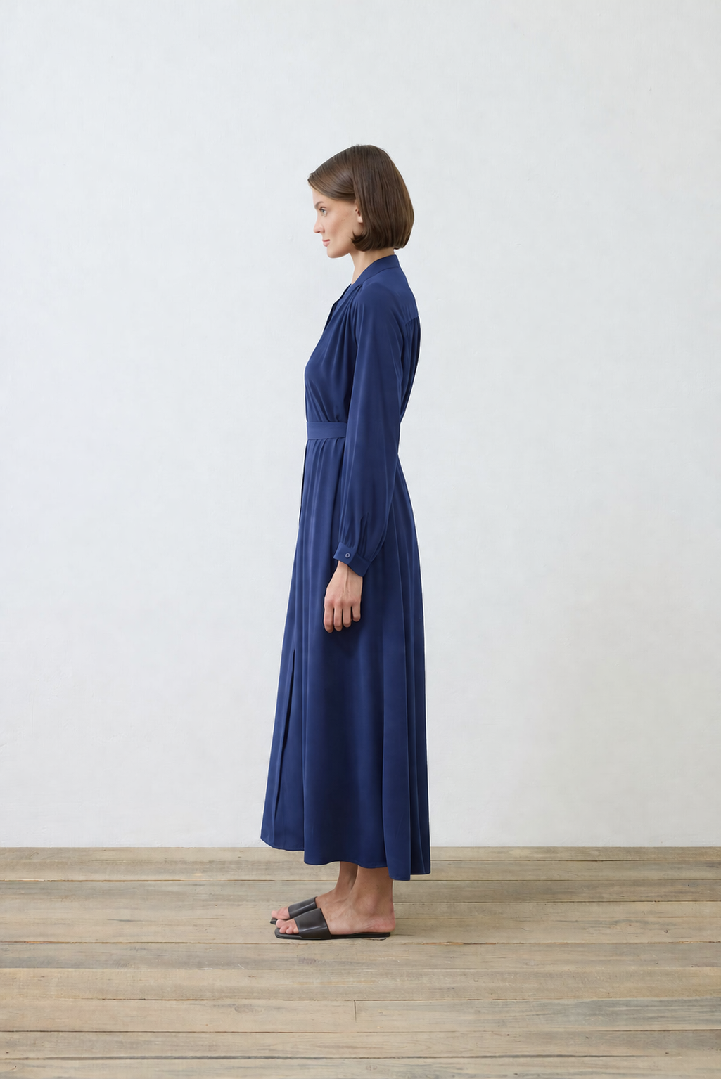 YAZ ELBİSE İNDİGO