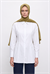 %100 SILK SHAWL OLIVE GREEN