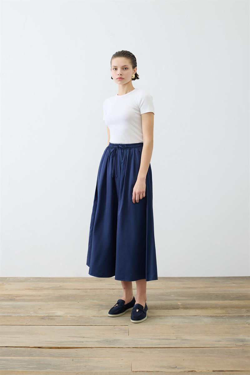 ADEN KOTON ETEK LACİVERT