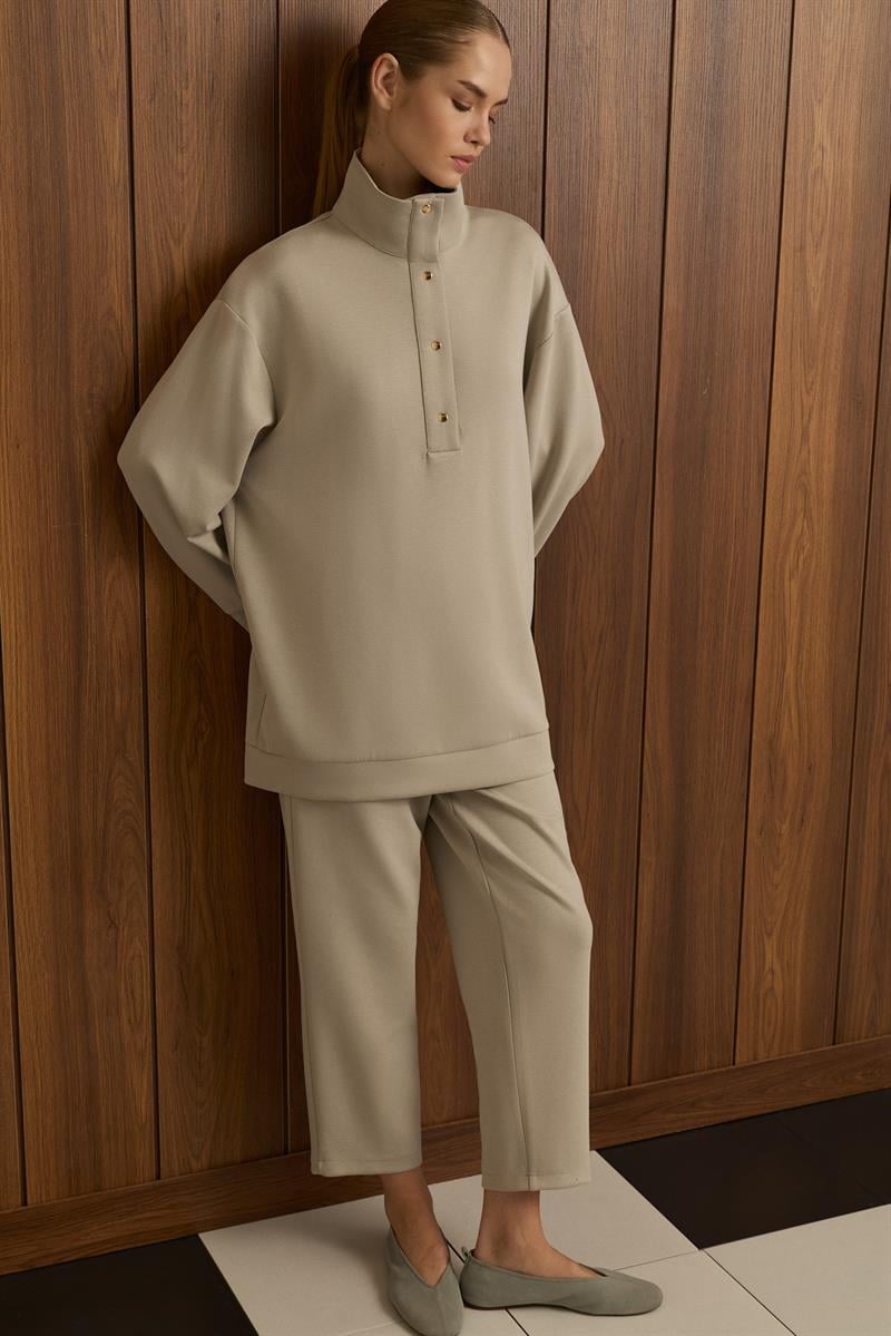 ALISA PANTOLONLU TAKIM BEJ