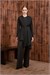 ALVIA SHAWL DETAILED JACKET PANTS SET BLACK