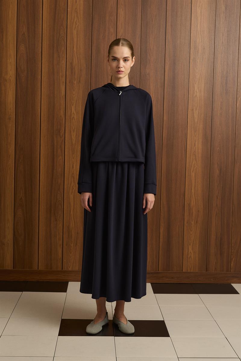 ANKA ETEKLİ TAKIM LACİVERT