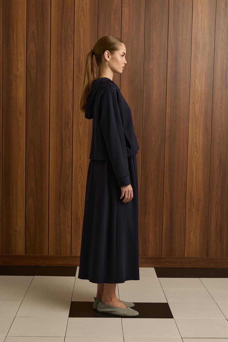 ANKA ETEKLİ TAKIM LACİVERT