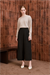 AREN VISCOSE KNITWEAR SWEATER BEIGE