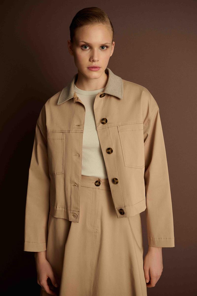 ARYA ETEKLİ TAKIM BEJ