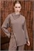 BELINA CREPE PANTS SET ETOUPE