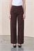 CLARA LOOSE FIT DENIM PANTS BROWN