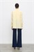 COLOR %100 LINEN SHIRT YELLOW