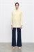 COLOR %100 LINEN SHIRT YELLOW