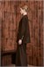 DAPHNE TWEED COLLEGE CARDIGAN BROWN
