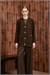 DAPHNE TWEED COLLEGE CARDIGAN BROWN