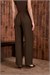 DONNA KREP PALAZZO PANTOLON KAHVE