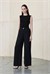 DONNA KREP PALAZZO PANTOLON SİYAH
