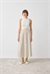 GOLD FLARED SKIRT VANILLA
