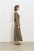 EDEL LYOCELL ASYMMETRIC BIAS CUT SKIRT SET GREEN