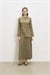 EDEL LYOCELL ASYMMETRIC BIAS CUT SKIRT SET GREEN