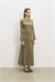 EDEL LYOCELL ASYMMETRIC BIAS CUT SKIRT SET GREEN