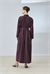 ELAN LYOCELL SHIRT DRESS BURGUNDY