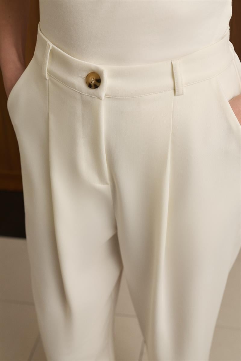 ELİZA CHINO PANTOLON BEYAZ