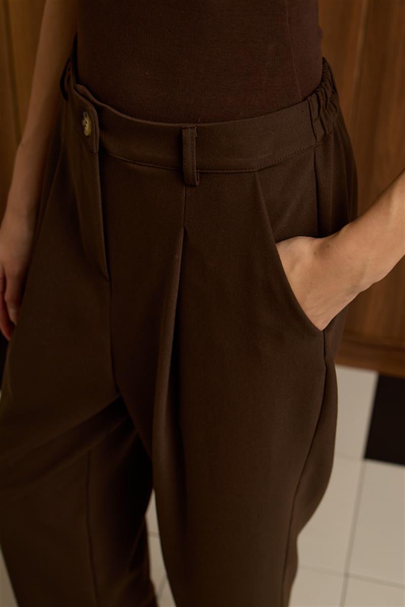 ELİZA CHINO PANTOLON KAHVE