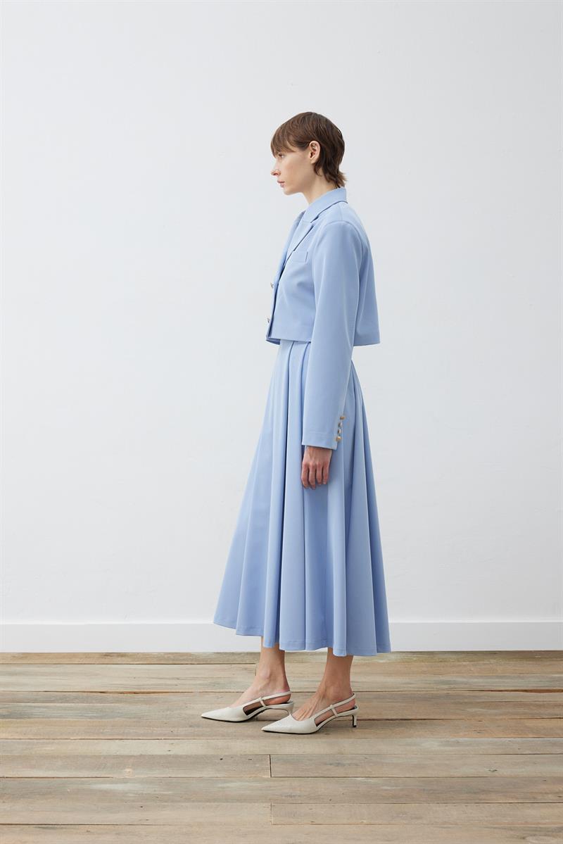 ELİZA KISA BLAZER CEKET BEBE MAVİ