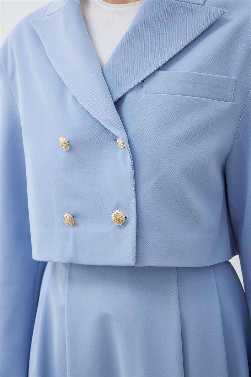 ELİZA KISA BLAZER CEKET BEBE MAVİ