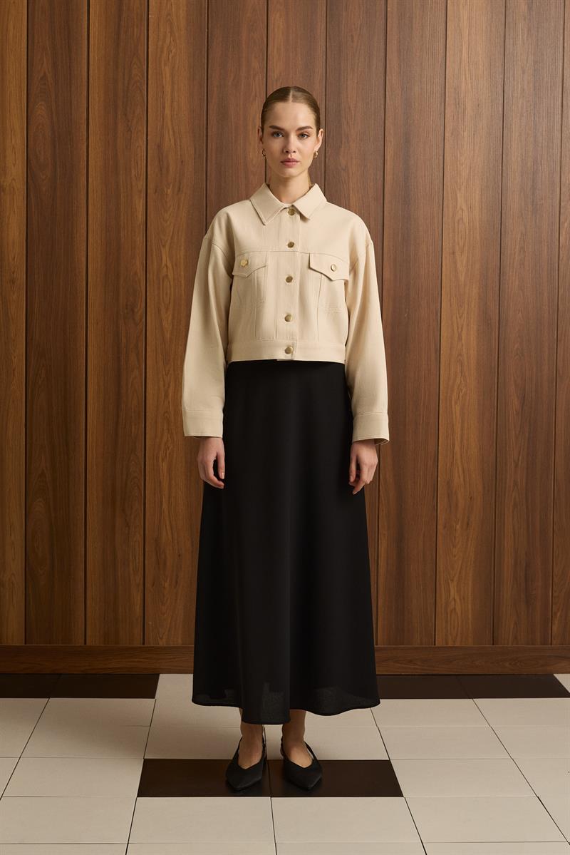 FLAM GABARDİN SPOR CEKET TAŞ