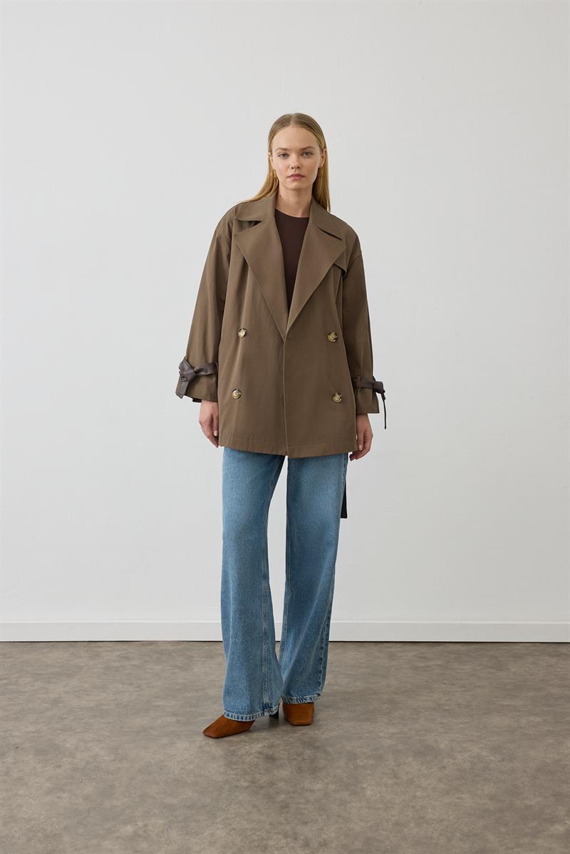 FLORA TRENÇKOT BRONZ