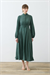 GLORIA HALF BRIT BUTTONED SHIRT DRESS KHAKI