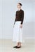 GOLD COTTON KNIT CARDIGAN BROWN