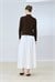 GOLD COTTON KNIT CARDIGAN BROWN