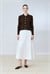 GOLD COTTON KNIT CARDIGAN BROWN