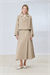 GOLD SPORTS TRENCH COAT CAMEL