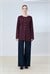 LİNA VİSKON TRİKO HIRKA BORDO