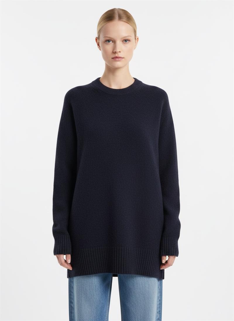 MADLEN TRİKO KAZAK LACİVERT