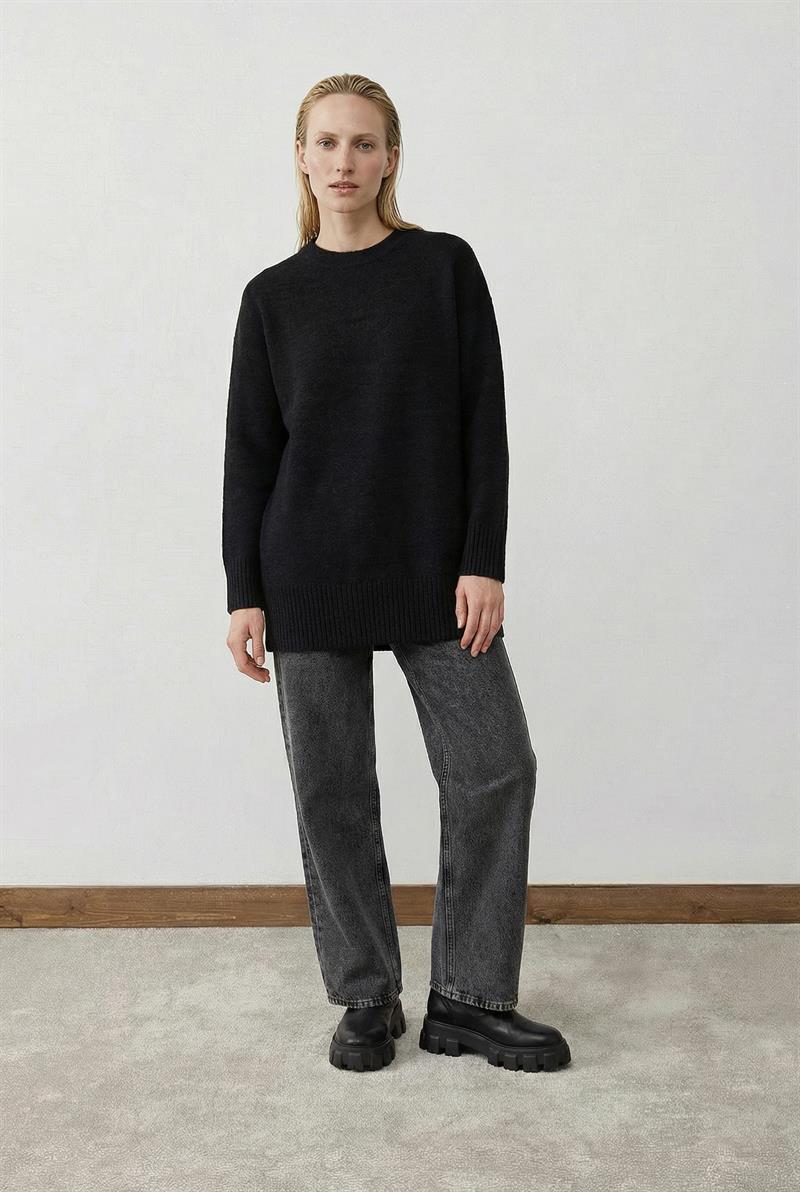 MADLEN TRİKO KAZAK SİYAH