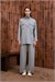 MARVE PANTS SET GRAY MELANGE
