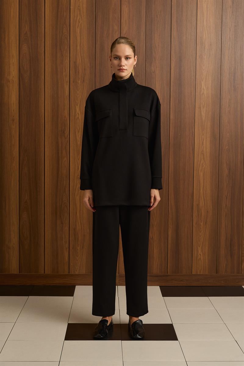 MARVE PANTS SET BLACK