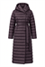 MASTER LONG PUFFER COAT BURGUNDY