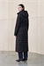 MASTER LONG PUFFER COAT BLACK