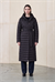 MASTER LONG PUFFER COAT BLACK