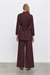 MEGAN %100 KETEN PANTOLONLU TAKIM BORDO