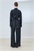 MELAN LYOCELL PLEAT DETAILED PANTS SET BLACK
