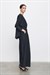 MELİNE RAYON VİSKON PANTOLONLU TAKIM LACİVERT